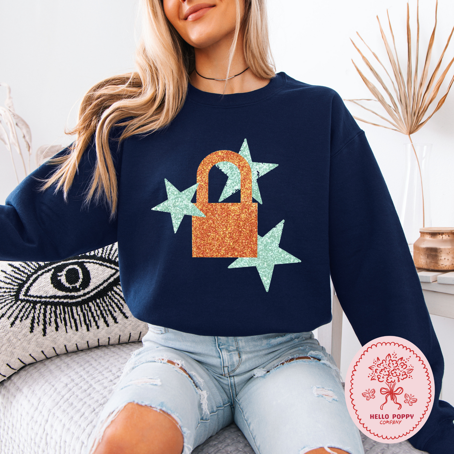 Taylor Swift TS12 Lock Crewneck Sweatshirt