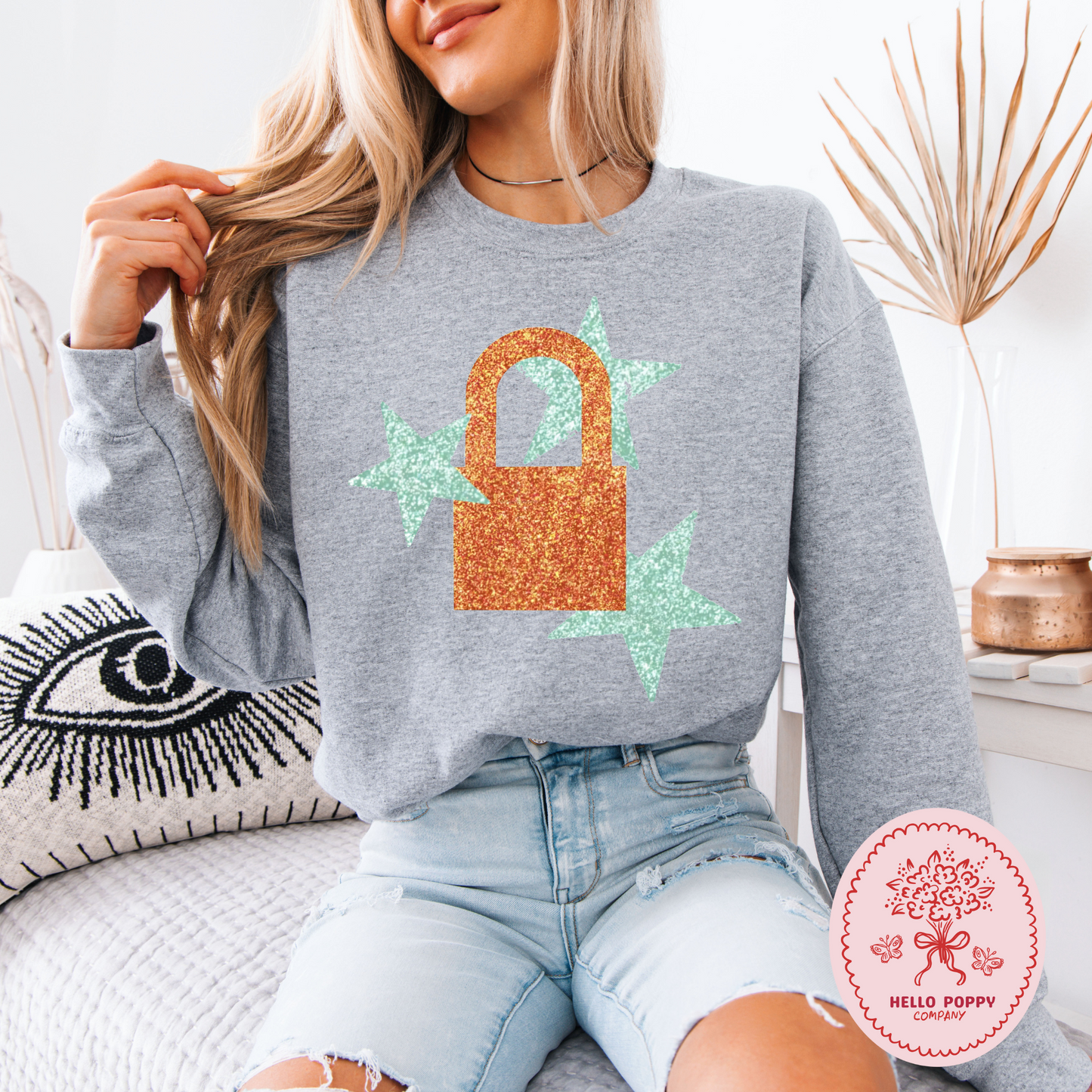 Taylor Swift TS12 Lock Crewneck Sweatshirt