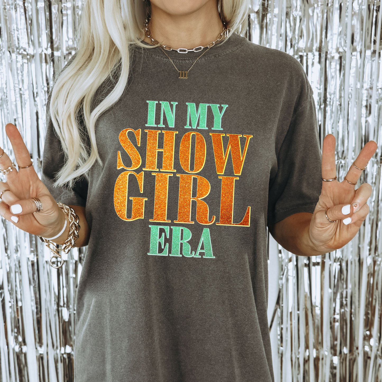 Taylor Swift TS12 In My Showgirl Era Comfort Colors T-Shirt