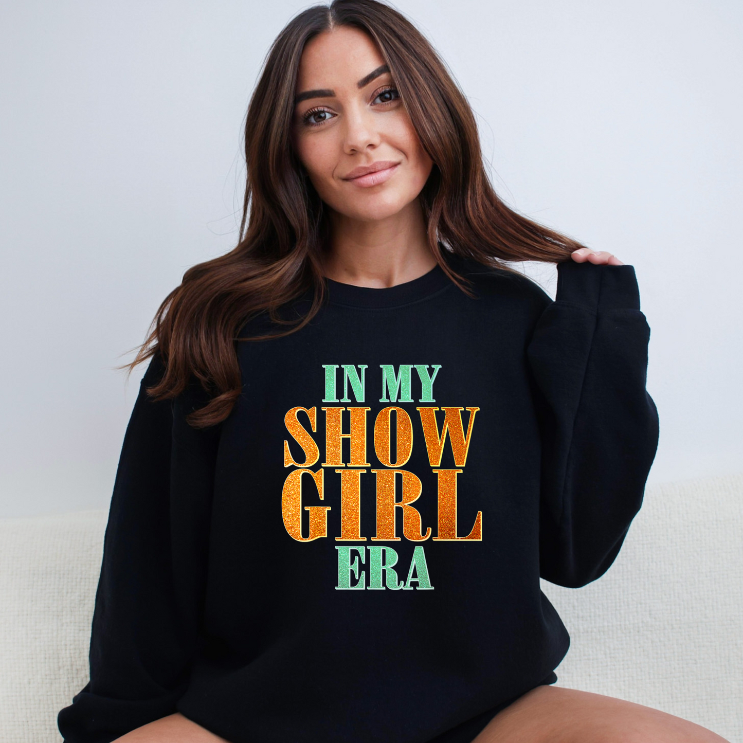 Taylor Swift TS12 In My Showgirl Era Crewneck Sweatshirt