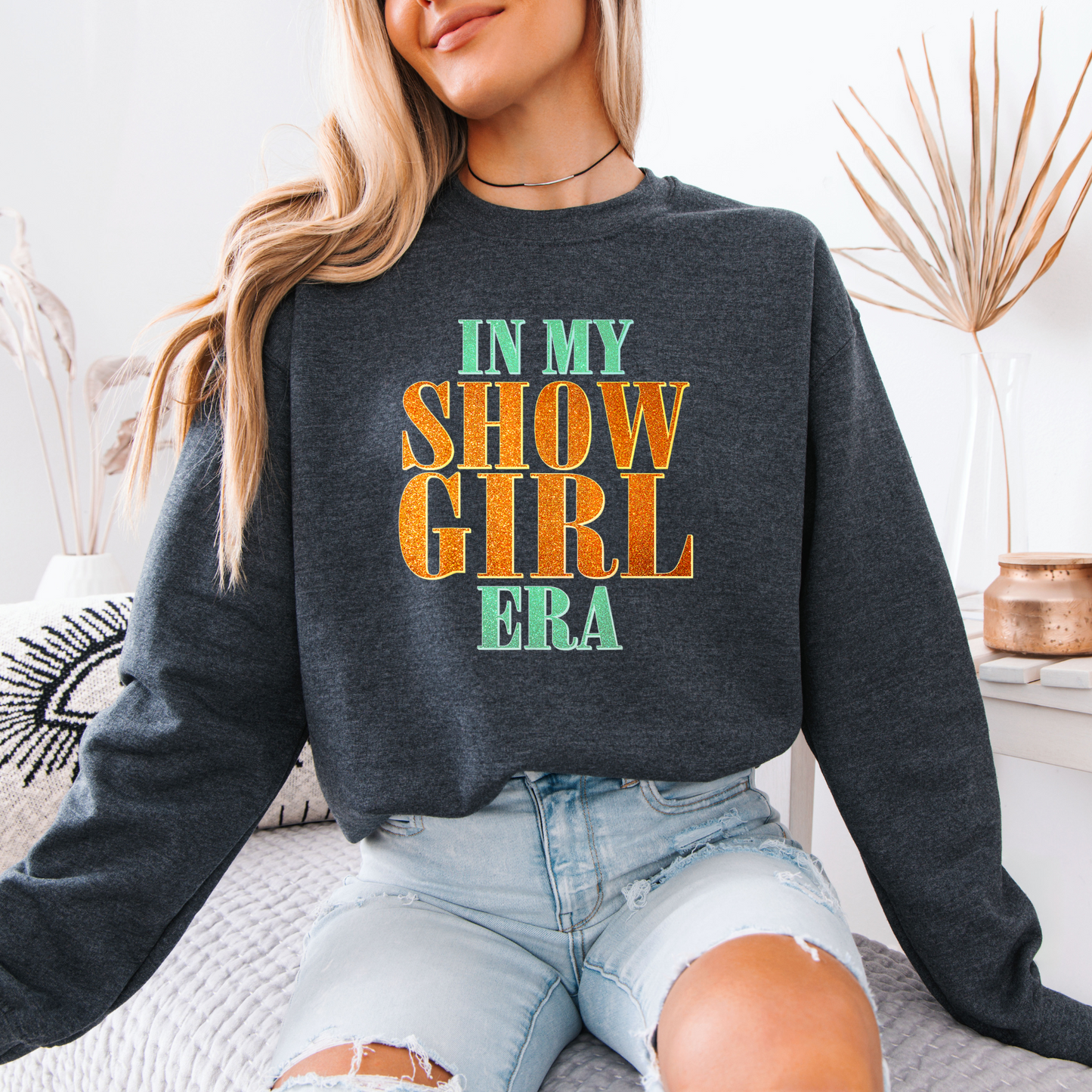 Taylor Swift TS12 In My Showgirl Era Crewneck Sweatshirt