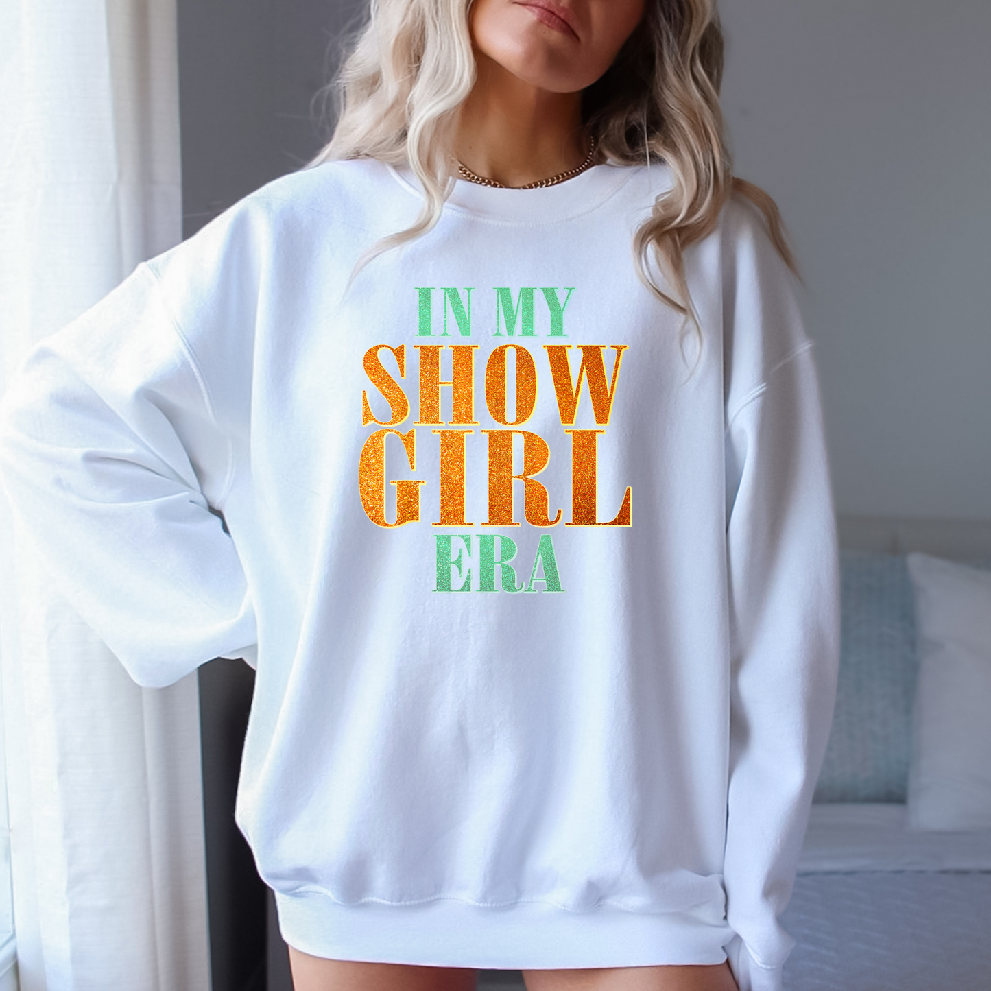Taylor Swift TS12 In My Showgirl Era Crewneck Sweatshirt