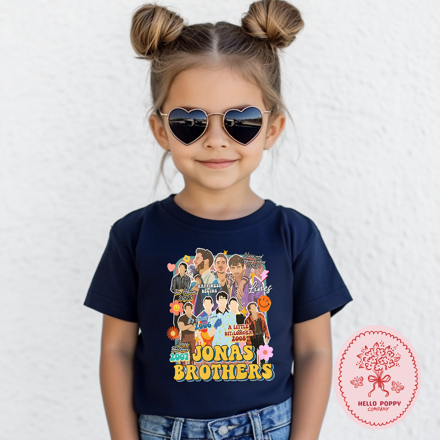 Jonas Brothers Retro Eras Tour T-Shirt - Youth