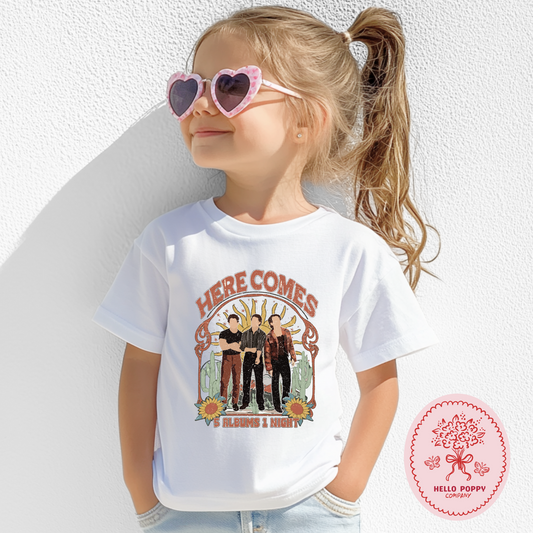 Jonas Brothers Boho 5 Albums 1 Night T-Shirt - Youth