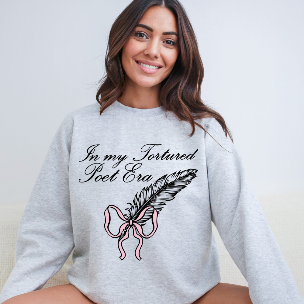 In My Tortured Poets Era Crewneck Sweatshirt (Multiple Colors)