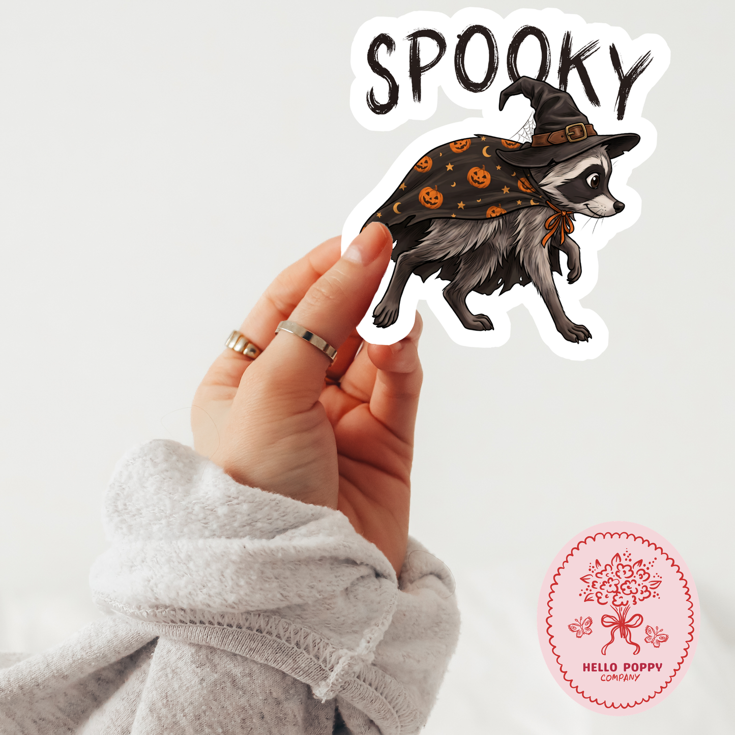 Spooky Jimothy Waterproof Vinyl Sticker