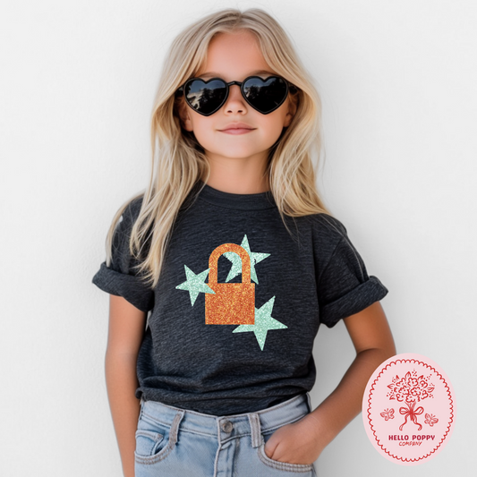 Taylor Swift TS12 Lock T-Shirt - Youth