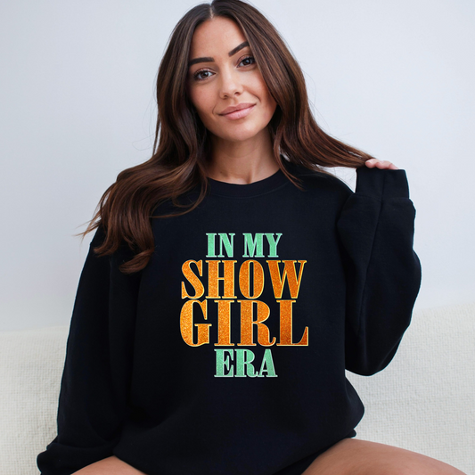 Taylor Swift TS12 In My Showgirl Era Crewneck Sweatshirt