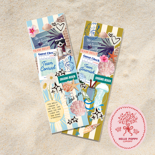 The Summer I Turned Pretty Team Conrad + Team Jeremiah Bookmark