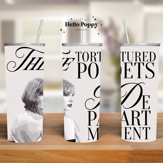 20 oz Stainless Tumbler - TS Tortured Poet's Department