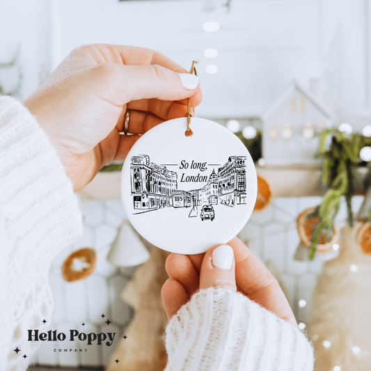 TS So Long London TTPD Christmas Ornament