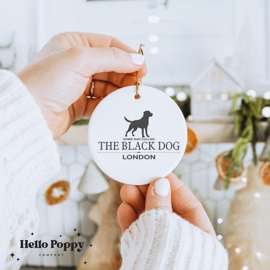 TS The Black Dog London TTPD Christmas Ornament