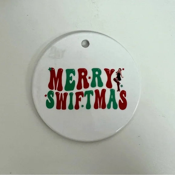 OOPSIE: Merry Swiftmas Christmas Ornament #3